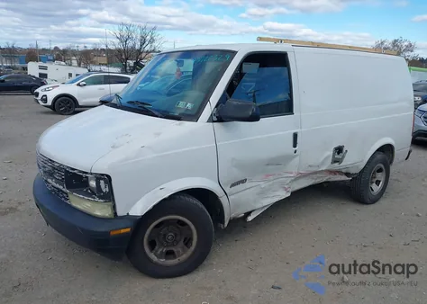 2002 Chevrolet Astro z USA, uszkodzony, nr VIN 1GCDM19XX2B132461